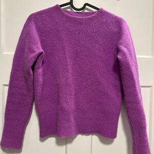 Italian wool Purple Sweater XS
